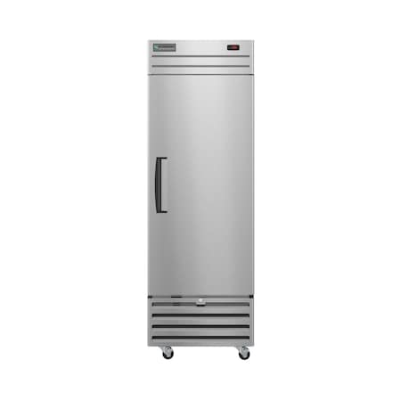 Hoshizaki Refrigerator, Single Section Upright, Full Stainless Door with Lock,  ER1A-FS